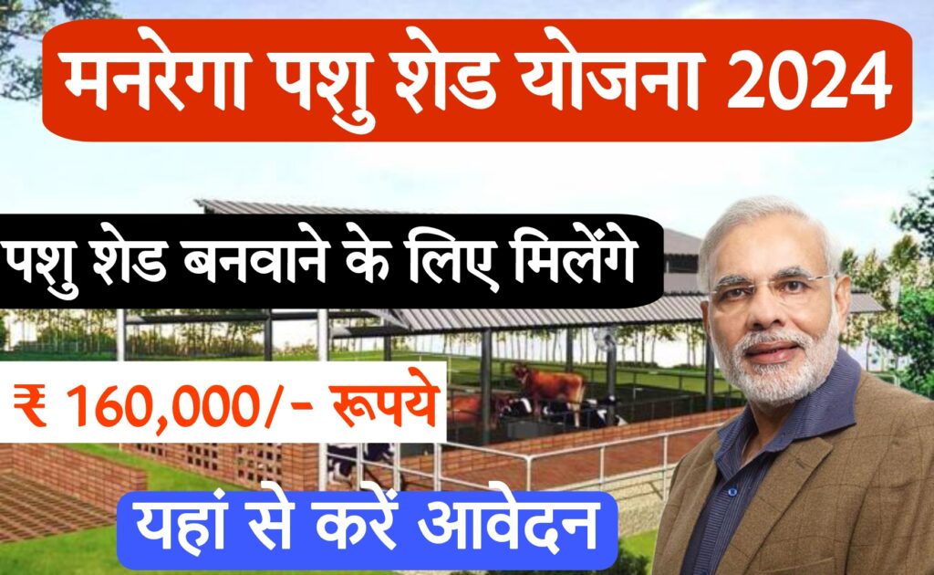 pashupalan loan मनरेगा पशु शेड योजना में आवेदन कैसे करें? 2024